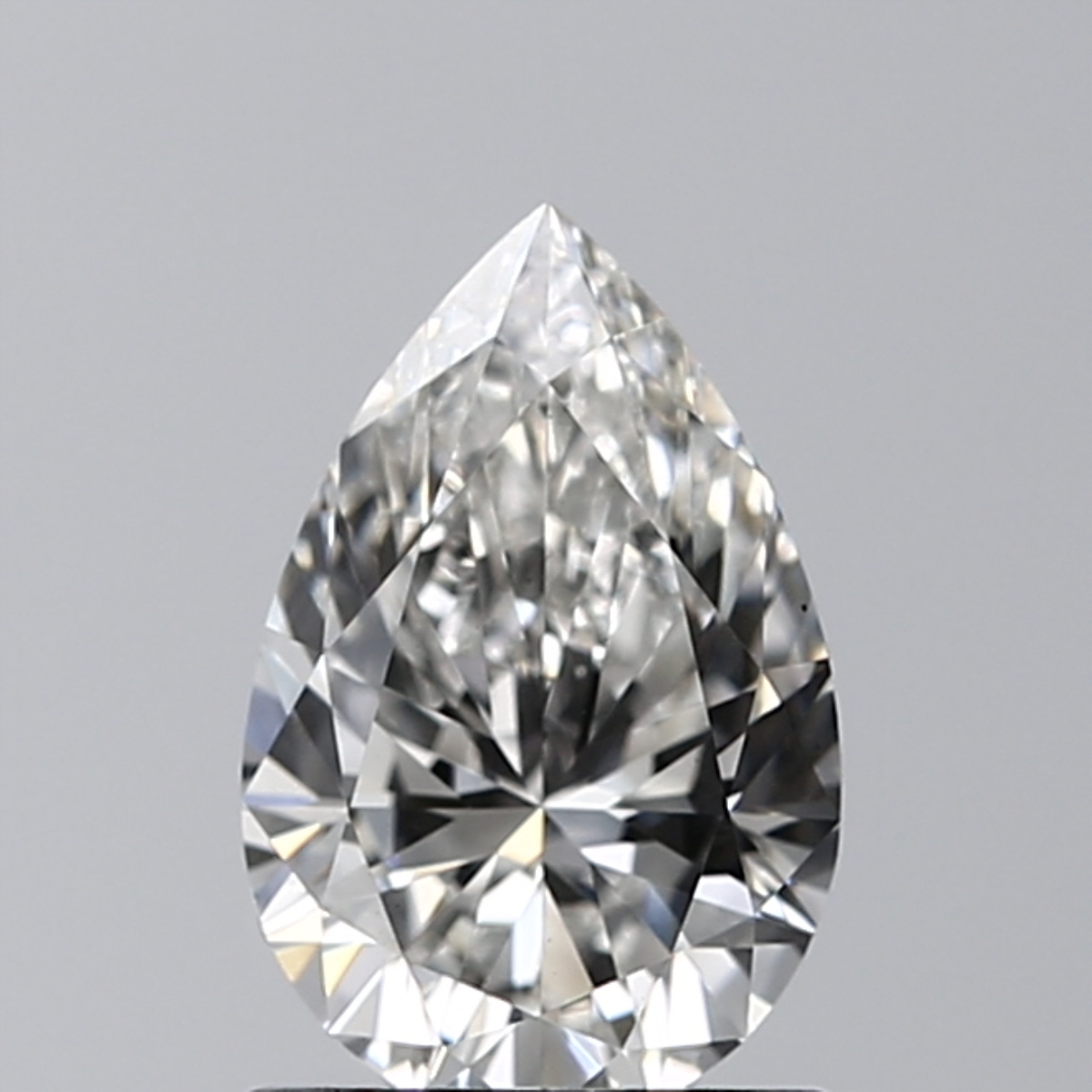 1.02 Carat F-VS1 Ideal Pear Diamond
